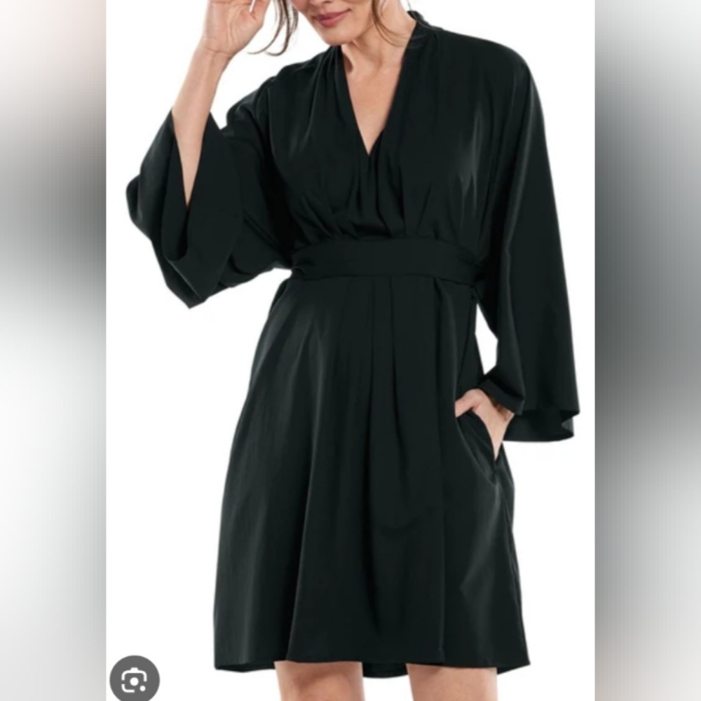 COOLIBAR Plus Size Navia UV Sun Protective Beach Dress UPF 50+ Sz 2X